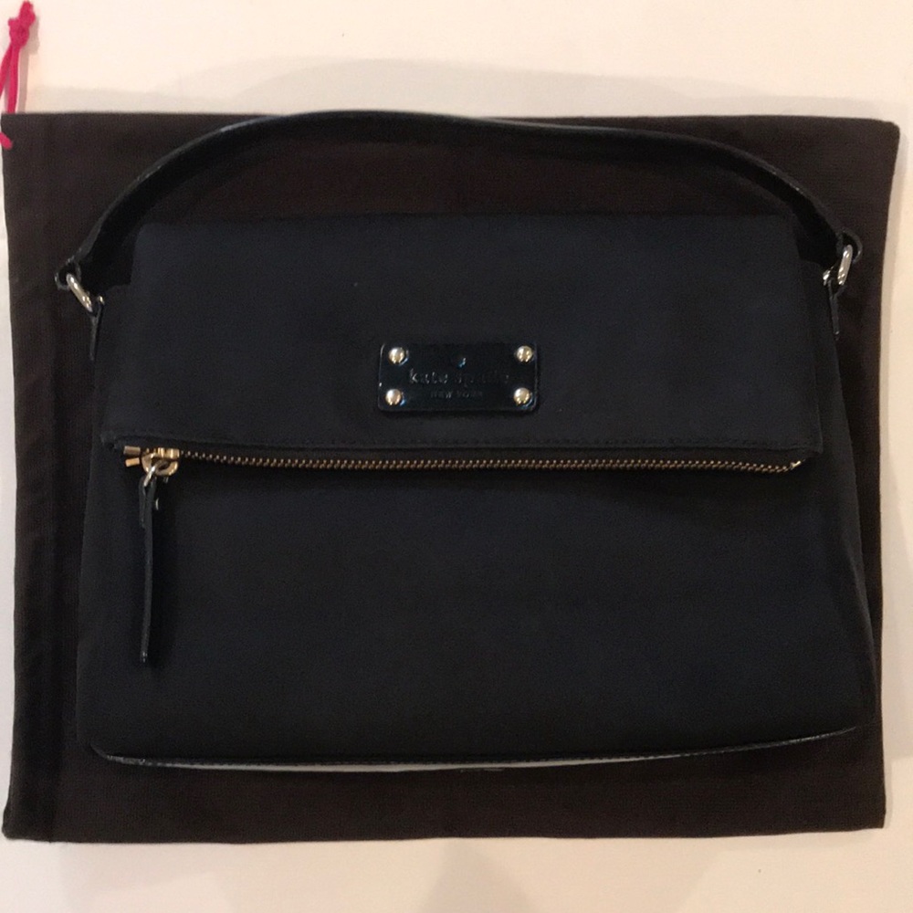 Kate Spade Miri Blake Black Nylon Crossbody
